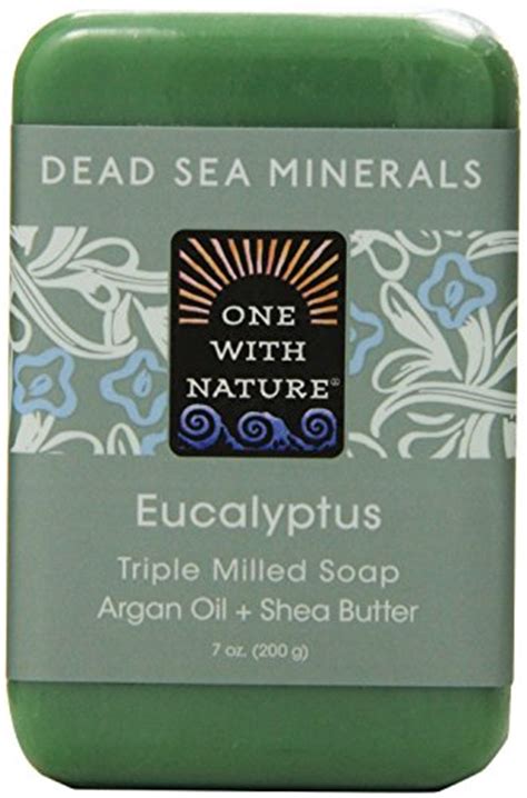 One With Nature Eucalyptus Dead Sea Mineral Soap 7 Ounce Bar All