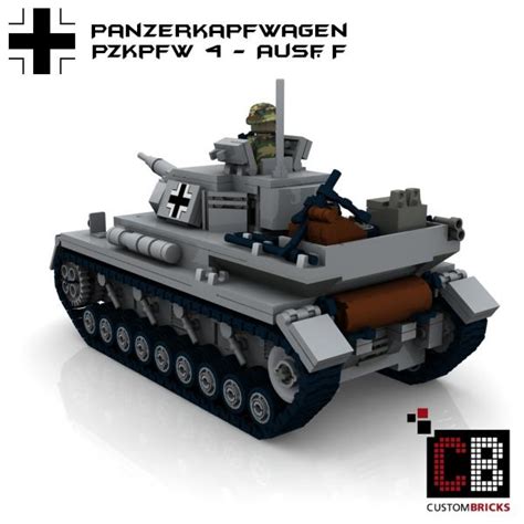 Custombricks De Lego Custom Ww Panzer Pzkpfw Iv Panzerkampfwagen