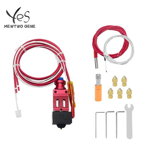 CR CR S Ender Ender Full Metal J Head Upgrade Hotend Extruder Hot End Kit Png