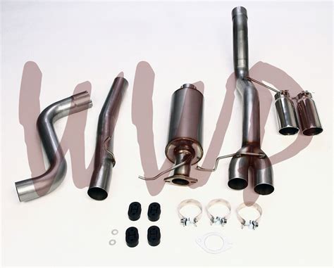 3 Stainless Steel Catback Exhaust System Kit 14 19 Ford Fiesta St 16l Ecoboost Ebay