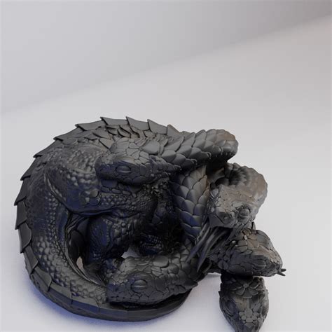 Hot Goblin ベビーヒドラ スリープ ミニチュア ホットゴブリン 竜