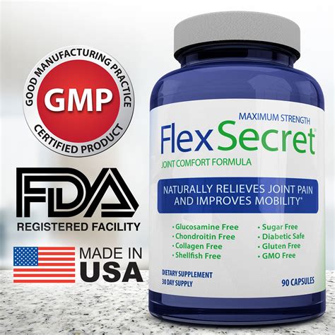 Maximum Strength Flex Secret Joint Comfort Formula | Sorvita Nutra