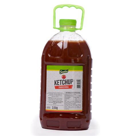 Ketchup Tradicional Kg Condimentos Soeto Sabor Que Completa