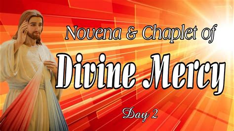 Day Novena And Chaplet Of The Divine Mercy Spoken No Background