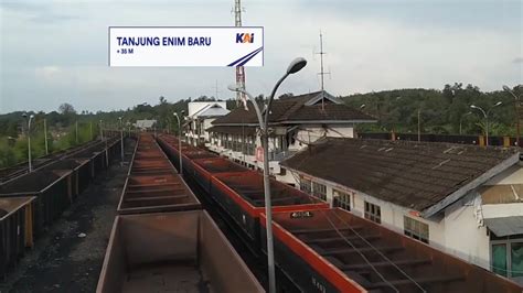 STASIUN TANJUNG ENIM BARU PINTU GERBANG MENUJU KE BUKIT ASAM YouTube