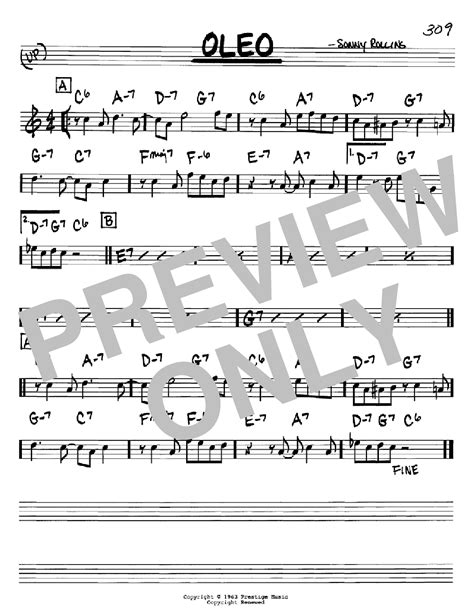 Oleo Sheet Music Direct