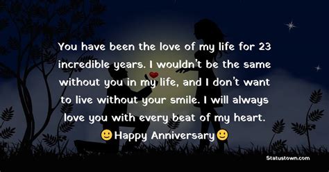 20+ Best 23rd Anniversary Wishes in January 2025