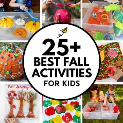 25+ Fall Activities for Kids - Busy Toddler