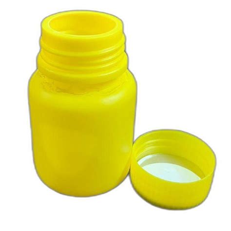 Ml Yellow Hdpe Tablet Bottle At Rs Piece Pharmaceutical Hdpe