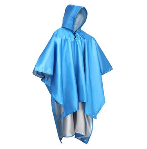 Poncho Capa Chuva Caminhada Trilha Camping Pesca C Capuz Shop Da