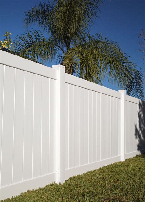 Solid Privacy Fencing Vinyl Fencing Barrette Outdoor Living