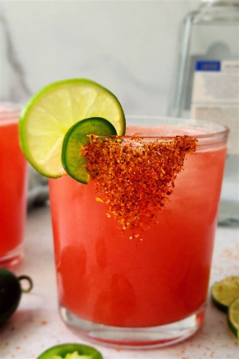 Tajin Watermelon Margarita