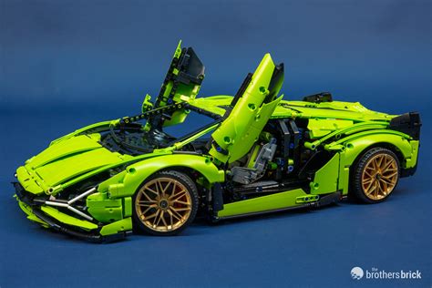 LEGO Technic 18 42115 Lamborghini Sian FKP 37 Review 81 The Brothers