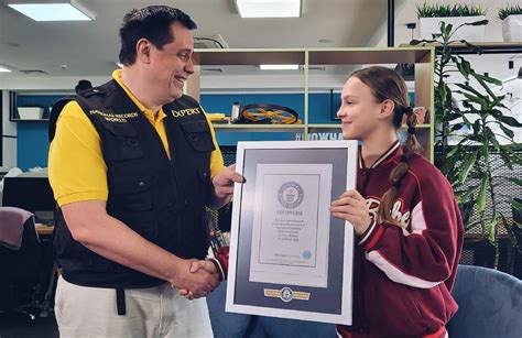12-річна спортсменка з Одещини вдруге потрапила до Книги рекордів ...