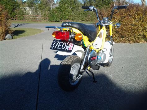 Yamaha Lb Chappy Yellow Moped Photos Moped Army