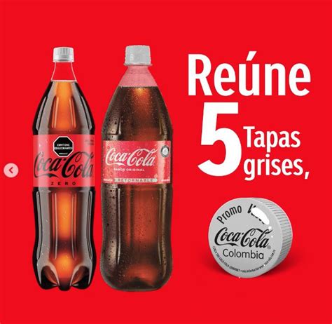 Promo Vasos Coca Cola 2024 Junta 5 Tapas Grises Y Reclama 1 Vaso Coca