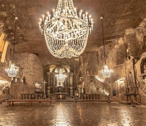 Inside An Ancient Polish Salt Mine That Has Underground Lakes Fully