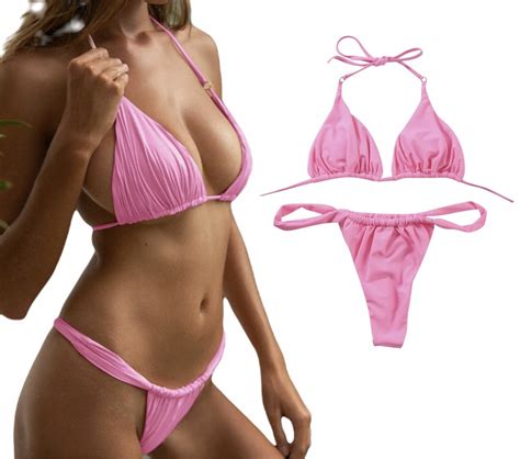 STRÓJ KĄPIELOWY KOMPLET BIKINI STRINGI ROZMIAR XL 13518398530 oficjalne archiwum Allegro