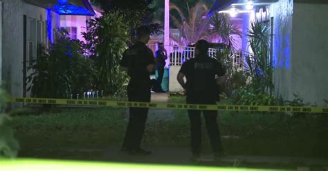 Man Found Dead At Scene Of Deadly Lauderhill Shooting Cbs Miami