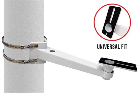 Buy Amsecu Universal Heavy Duty Outdoor Cctv Security Camera Pole Mount