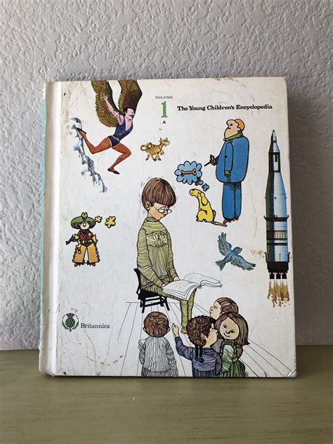 Vintage 1970 "The Young Children's Encyclopedia, Vol. 1", Britannica ...