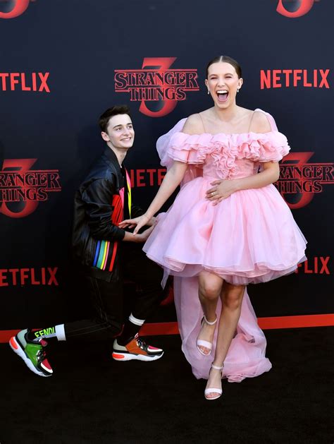 Millie Bobby Brown and Noah Schnapp Say They'll Marry at 40 If They're ...