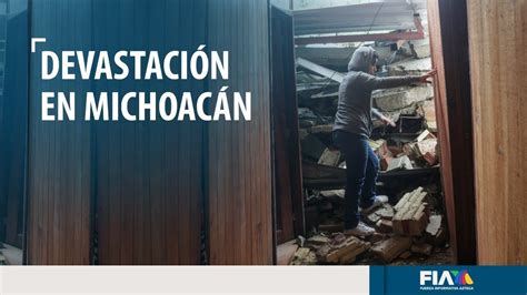 ENVIVO Continúa el recuento de los daños en Michoacán tras el sismo