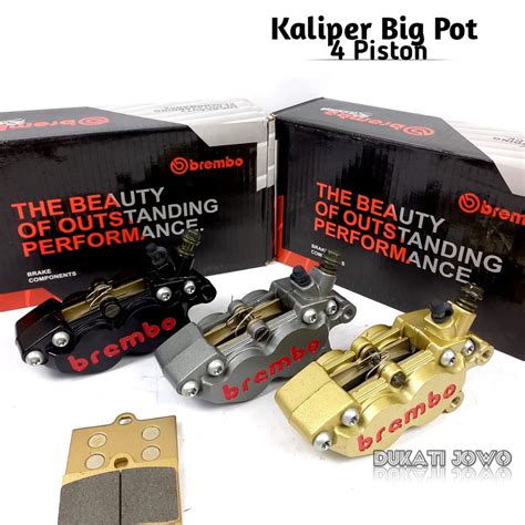 Jual Kaliper Bigpot 4 Piston Caliper 4 Piston Big Pot BABET Caliper