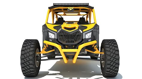 3D ATV Four Wheeler Buggy - TurboSquid 2153997