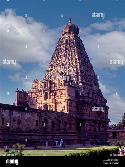 10th Century Brahadeeswara temple or Big temple in Thanjavur or Tanjore ...