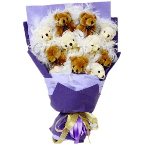 Teddy Bear Bouquet Sg Teddy Bear Bouquet Bear