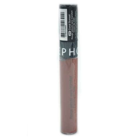 Afsheen Sephora Cream Lip Stain 25 Coral Sunset