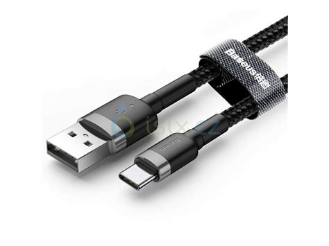 Baseus Cafule Cable Usb For Type C 2a 3m Grey Black Isix Cz