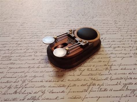 Wireless Steampunk Vintage Look Mouse Etsy