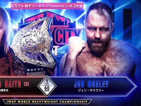 Njpw Windy City Riot Live Results Moxley Vs Naito Iwgp Title Match