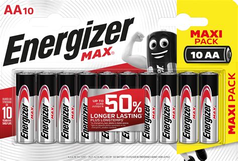 EN MAX AA10: MAX, Alkaline-Batterie, AA (Mignon), 10er-Pack bei ...