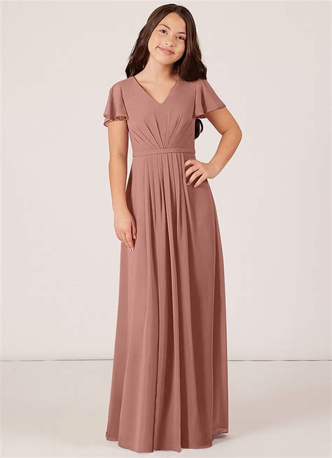 Cedar Rose Azazie Peony Jbd Junior Bridesmaid Dresses Azazie