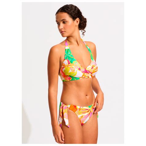 Seafolly Wonderland Dd Wrap Front Bikini Top Damen Online Kaufen Bergfreunde De