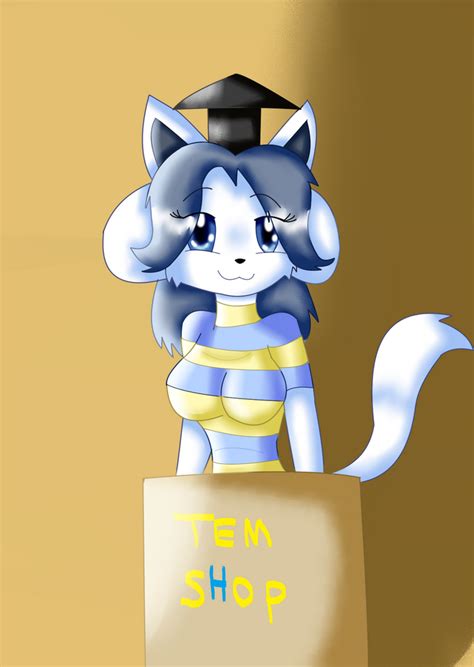 Anime Temmie By Kendratheshinyeevee On Deviantart