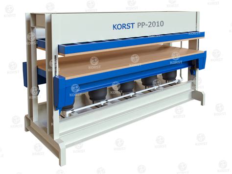 Холодный пневматический пресс Korst PP-2010 для склеивания и облицовки ...