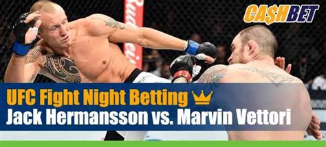 Ufc On Espn 19 Betting Hermansson Vs Vettori Betting Picks Previews