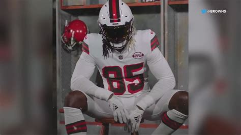 Cleveland Browns unveil white alternate helmet | wkyc.com