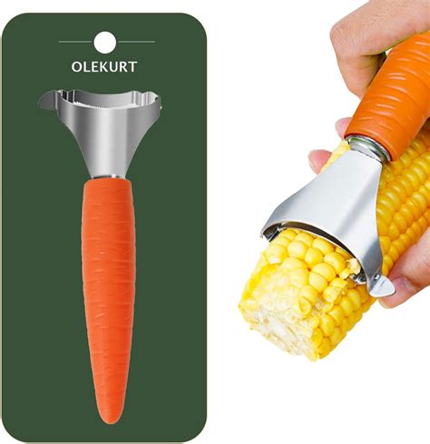 Amazon Olekurt Carrot Shaped Corn Peeler Corn Stripper For Corn