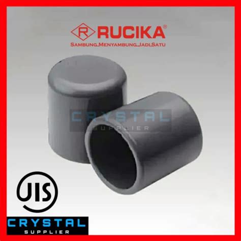 Jual DOP CAP RUCIKA 2 1 2 Inch D PVC Tutup Pipa 2 1 2 Shopee