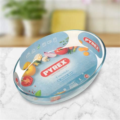 Форма для запекания стекло, 21х30 см, 2 л, овальная, Pyrex, Smart ...