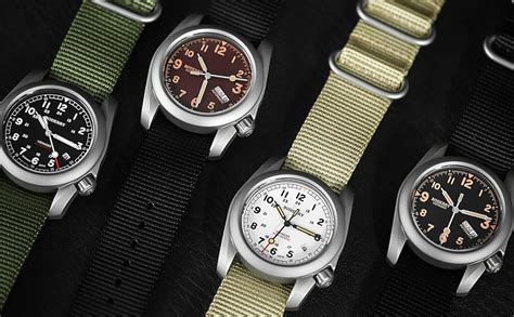 BODERRY Reloj de campo automático de titanio para hombre militar de 40