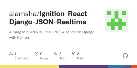 GitHub Alamsha Ignition React Django JSON Realtime Aiming To Build A