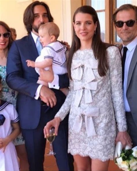 Newly Married Charlotte And Dimitri With Their Baby Son Balthazar He