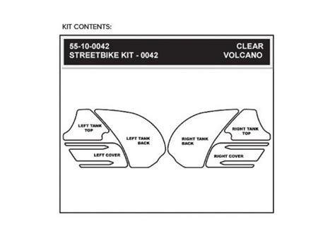 Kit De Pegatinas De Dep Sito Stompgrip Volcano Kawasaki