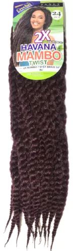 Cabelo Sint Tico Acaj Mambo Twist Crochet Braid Havana Mercadolivre